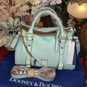 Dooney & Bourke Pale Blue Satchel